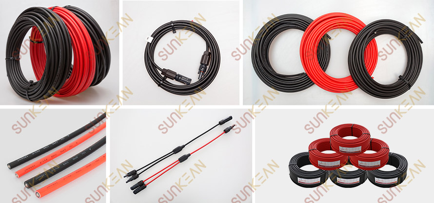 H1Z2Z2K 4mm2 PV Wire Harness with Male Female connector for Solar System