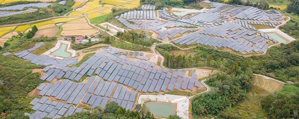 日本60MW SUIMEI太阳能系统项目